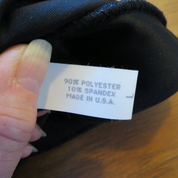 VTG Boston Proper Multicolored Midi Skirt Velveteen Size M/L - Picture 8 of 9